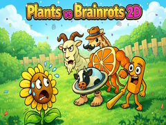 Gra Plants vs Brainrots 2D