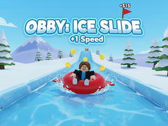 Gra Obby: Ice Slide +1 Speed