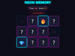 Gra Neon Memory
