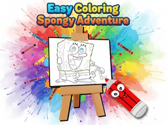 Gra Easy Coloring Spongy Adventure