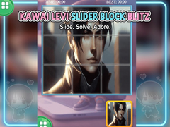 Gra Kawaii Levi Slider Block Blitz