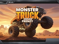 Gra Monster Truck Jigsaw Frenzy