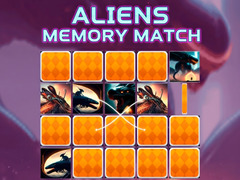 Gra Aliens Memory Match
