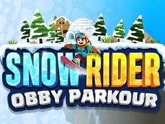 Gra Snow Rider Obby Parkour