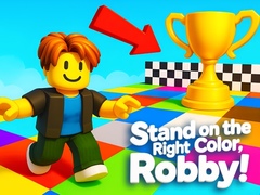 Gra Stand on the Right Color, Robby!