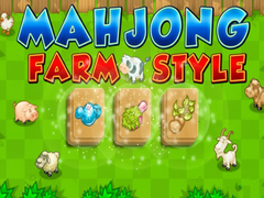 Gra Mahjong Farm Style