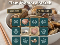 Gra Clam Memory Match