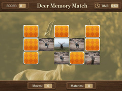 Gra Deer Memory Match
