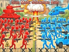 Gra Gun Mob: Stickman Run