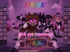 Gra Sprunki: Pink Eye Treatment
