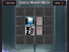 Gra Ghosts Memory Match