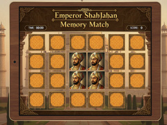 Gra Emperor Shah Jahan Memory Match