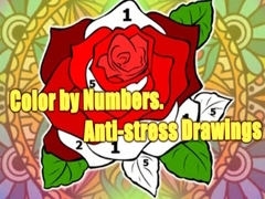 Gra Color by Numbers. Anti-stress Drawings