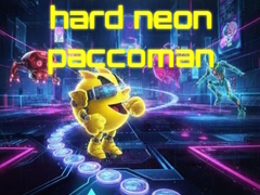 Gra hard neon paccoman