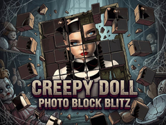 Gra Creepy Doll Photo Block Blitz