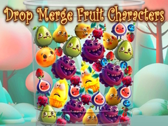 Gra Drop Merge Fruit Characters