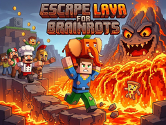 Gra Escape Lava for Brainrots!