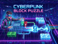 Gra Cyberpunk Block Puzzle