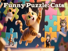 Gra Funny Puzzle: Cats
