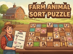 Gra Farm Animal Sort Puzzle