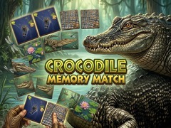 Gra Crocodile Memory Match
