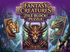 Gra Fantasy Creatures Tile Block Puzzle