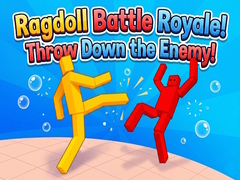 Gra Ragdoll Battle Royale! Throw Down the Enemy!