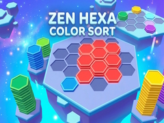 Gra Zen Hexa Color Sort