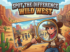 Gra Spot the Difference: Wild West