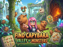 Gra Find Capybara: Valley of Monsters