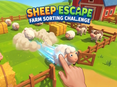 Gra Sheep Escape: Farm Sorting Challenge