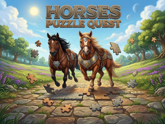 Gra Horses Puzzle Quest