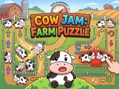 Gra Cow Jam Farm Puzzle