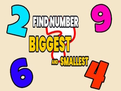 Gra Find Number Biggest and Smallest