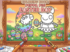 Gra Coloring Book: Peppa Pig Easter Day