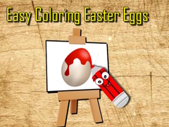Gra Easy Easter Coloring Eggs