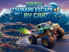 Gra Obby: Tsunami Escape +1 by Car