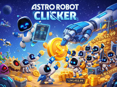 Gra Astro Robot Clicker