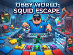 Gra Obby World Squid Escape
