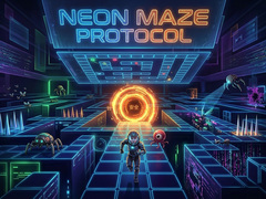 Gra Neon Maze Protocol