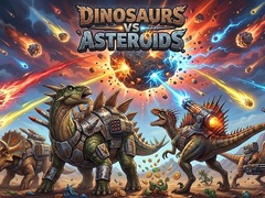 Gra Dinosaurs vs Asteroids