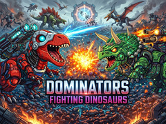 Gra Dominators: Fighting Dinosaurs