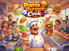 Gra Papas Burger Cook