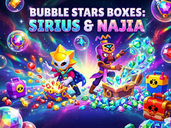 Gra Bubble Stars boxes: Sirius & Najia