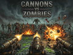 Gra Cannons vs Zombies
