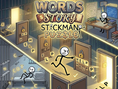 Gra Words Story Stickman Puzzle