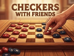 Gra Checkers with Friends