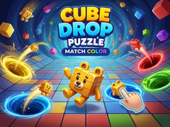 Gra Cube Drop Puzzle: Match Color