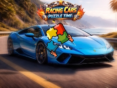 Gra Racing Cars Puzzle Time