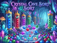 Gra Crystal Cave Sort